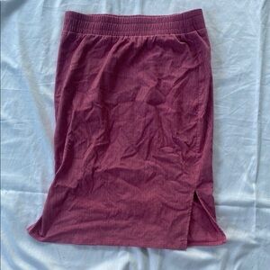 Margaret M Elegant Plum Skirt